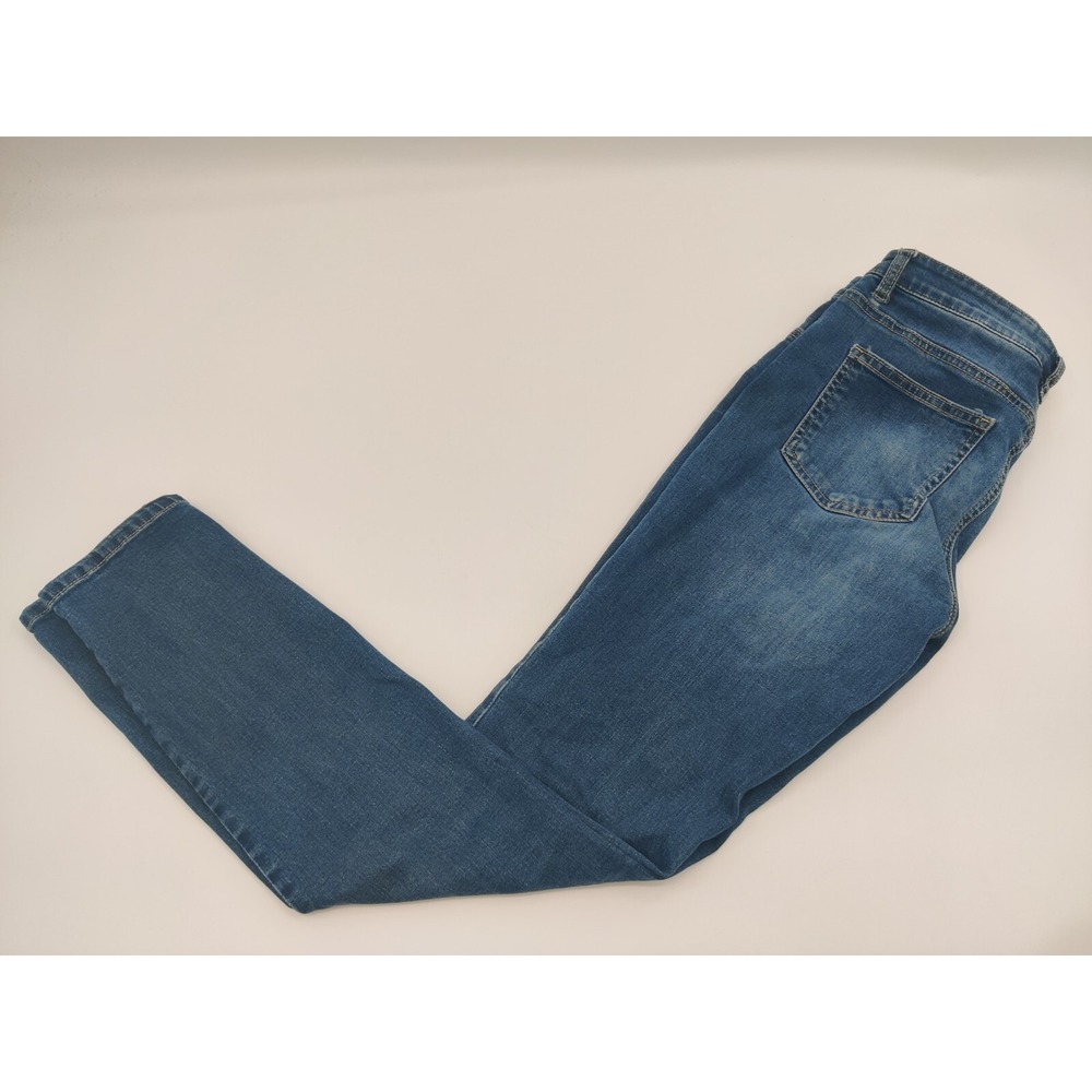 Buffalo David Bitton Mens Slim Tapered Jeans Medium Wash Blue Denim 29x27